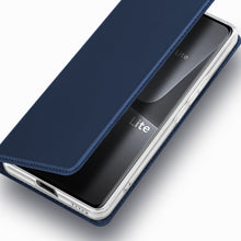 Заредете изображение във визуализатора на галерията – Dux Ducis Skin Pro case for Xiaomi 13 Lite flip cover card wallet stand blue
