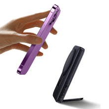Заредете изображение във визуализатора на галерията – Baseus Magnetic Bracket Wireless Fast Charge Power Bank 10000mAh 20W Purple（With Xiaobai series fast charging Cable Type-C to Type-C 60W(20V/3A) 50cm White）
