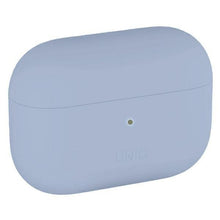 Заредете изображение във визуализатора на галерията – Uniq case Lino AirPods Pro Silicone blue/arctic blue
