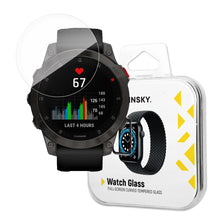 Заредете изображение във визуализатора на галерията – Wozinsky Full Glue Tempered Glass Tempered Glass for Garmin Epix (Gen 2) 9H Full Screen with Black Frame
