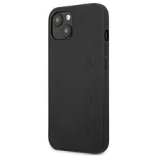 Заредете изображение във визуализатора на галерията – AMG AMHCP13MDOLBK iPhone 13 6,1" czarny/black hardcase Leather Hot Stamped
