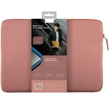 Заредете изображение във визуализатора на галерията – Uniq Vienna laptop Sleeve 14" case pink/peach pink Waterproof RPET

