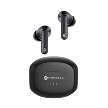 Заредете изображение във визуализатора на галерията – FORCELL F-AUDIO wirelles earphones TWS Clear Sound black
