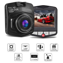 Заредете изображение във визуализатора на галерията – Car Dash Cam DVR-05 2,2 inches + rear camera
