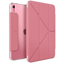 Заредете изображение във визуализатора на галерията – Uniq case Camden iPad 10 gen. (2022) pink/rouge pink Antimicrobial
