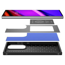 Заредете изображение във визуализатора на галерията – Spigen Cryo Armor case for Samsung Galaxy S24 Ultra - black and blue
