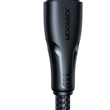 Заредете изображение във визуализатора на галерията – Joyroom cable USB - Lightning 2.4A 0.25 m black (S-UL012A11)
