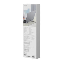 Заредете изображение във визуализатора на галерията – Baseus EliteJoy Gen2 universal USB HUB 12in1 with USB-C cable 25cm notebook stand USB-A / USB-C / DP / HDMI / SD / TF / RJ45 / 3.5mm jack / PD 100W gray (WKSX030213)
