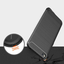 Заредете изображение във визуализатора на галерията – Carbon Case Flexible Cover TPU Case for Xiaomi Redmi Go black
