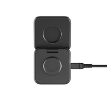 Заредете изображение във визуализатора на галерията – Amazing Thing Induction charger Magsafe Explorer Pro Mag 2 in 1 EP2IN1SET - 17W with Type C to Type C cable black
