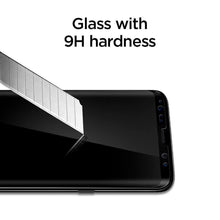 Заредете изображение във визуализатора на галерията – SPIGEN GLAS.TR CASE FRIENDLY GALAXY S8+ PLUS BLACK
