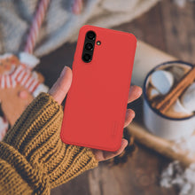 Заредете изображение във визуализатора на галерията – Nillkin Super Frosted Shield Pro Case for Samsung Galaxy A54 5G Armor Case + Phone Stand Red
