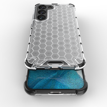 Заредете изображение във визуализатора на галерията – Honeycomb case for Samsung Galaxy S23 armored hybrid cover blue
