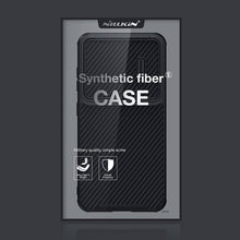Заредете изображение във визуализатора на галерията – Nillkin Synthetic Fiber S Case for Samsung Galaxy S23+ cover camera cover black
