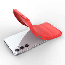 Заредете изображение във визуализатора на галерията – Magic Shield Case for Samsung Galaxy A14 flexible armored cover red
