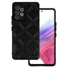 Заредете изображение във визуализатора на галерията – Leather 3D Case for Samsung Galaxy A53 5G design 3 black

