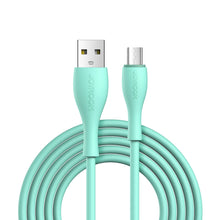 Заредете изображение във визуализатора на галерията – USB - micro USB cable Joyroom S-2030M8 3A 2m - green
