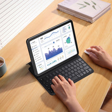 Заредете изображение във визуализатора на галерията – Baseus Brilliance Series keyboard case for iPad 10.9'' 2022 (10th generation) + USB-C cable - black
