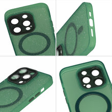 Заредете изображение във визуализатора на галерията – Tel Protect Magnetic Splash Frosted Case for Iphone 15 Pro Max Green
