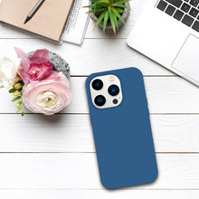 Заредете изображение във визуализатора на галерията – Tel Protect Silicone Premium for Iphone 14 navy
