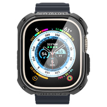 Заредете изображение във визуализатора на галерията – Spigen TOUGH ARMOR Apple Watch ULTRA (49MM) BLACK
