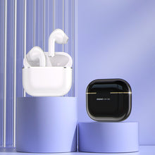 Заредете изображение във визуализатора на галерията – Dudao U15H TWS Bluetooth 5.1 wireless headphones white
