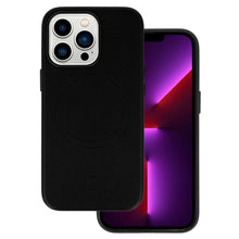 Заредете изображение във визуализатора на галерията – MagSafe Leather Case Iphone 14 Pro Max Black
