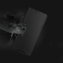Заредете изображение във визуализатора на галерията – Dux Ducis Skin Pro Case for Sony Xperia 1 V Flip Card Wallet Stand Black
