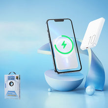 Заредете изображение във визуализатора на галерията – Remax Usion Series Powerbank with inductive charging 10000mAh 15W white (RPP-65)
