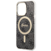 Заредете изображение във визуализатора на галерията – Original Case GUESS hardcase 4G MagSafe GUHMP13LH4STK for Iphone 13 Pro black
