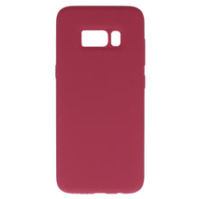 Заредете изображение във визуализатора на галерията – Silicone Lite Case for Samsung Galaxy S8 burgundy
