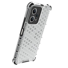 Заредете изображение във визуализатора на галерията – Honeycomb case for Xiaomi Redmi Note 12 5G / Poco X5 5G armored hybrid cover black
