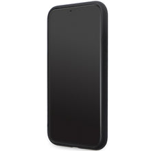 Заредете изображение във визуализатора на галерията – Original Pouch KARL LAGERFELD hardcase Silicone Ikonik Metal Pin KLHCN61SMHKNPK for Iphone 11/ Xr black

