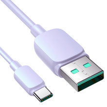 Заредете изображение във визуализатора на галерията – USB cable - USB C 3A 1.2m Joyroom S-AC027A14 - purple
