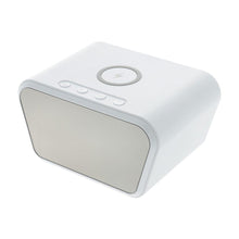 Заредете изображение във визуализатора на галерията – Wirelles charger 15w cfnz01 with watch and thermometer white
