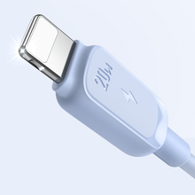 Заредете изображение във визуализатора на галерията – USB C - Lightning Cable 20W 1.2m Joyroom S-CL020A14 - Blue
