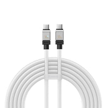 Заредете изображение във визуализатора на галерията – BASEUS cabel Type C to Type C CoolPlay Fast Charging 100W 2m white CAKW000302

