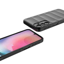 Заредете изображение във визуализатора на галерията – Magic Shield Case for Samsung Galaxy A24 4G flexible armored cover black
