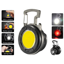 Заредете изображение във визуализатора на галерията – Mini flashlight LED keychain YT877 Type C
