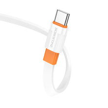Заредете изображение във визуализатора на галерията – Borofone Cable BX89 Union - Type C to Type C - PD 60W 1 metre white-orange
