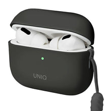 Заредете изображение във визуализатора на галерията – Uniq case Lino AirPods Pro 2 gen Silicone grey/ash grey
