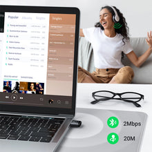 Заредете изображение във визуализатора на галерията – Ugreen CM390 5.0 USB Bluetooth adapter - black
