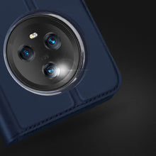 Заредете изображение във визуализатора на галерията – Dux Ducis Skin Pro Case for Honor Magic5 Flip Card Wallet Stand Blue

