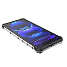 Заредете изображение във визуализатора на галерията – Honeycomb case for Xiaomi Redmi Note 12 Pro+ armored hybrid cover black
