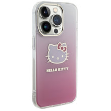 Заредете изображение във визуализатора на галерията – Original Case HELLO KITTY hardcase IML Gradient Electrop
Kitty Head HKHCP13LHDGKEP for Iphone 13 Pro pink
