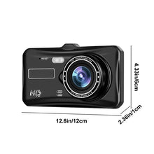 Заредете изображение във визуализатора на галерията – Car Dash Cam DVR-03 4,0 inches + rear camera
