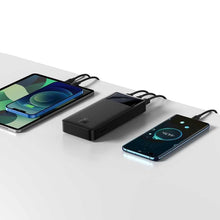 Заредете изображение във визуализатора на галерията – Power bank baseus bipow - 20 000mah lcd quick charge pd15w black ppdml-j01 - TopMag

