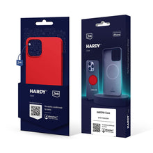 Заредете изображение във визуализатора на галерията – Apple iPhone 14 Plus - 3mk Hardy Silicone MagCase Red
