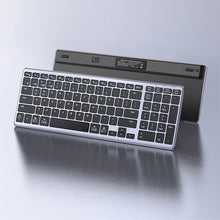 Заредете изображение във визуализатора на галерията – Ugreen KU005 Bluetooth/2.4 GHz Wireless Membrane Keyboard with Backlight - Black
