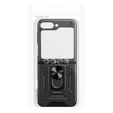 Заредете изображение във визуализатора на галерията – Slide Camera Armor Case for Samsung Galaxy Z Flip 5 Black
